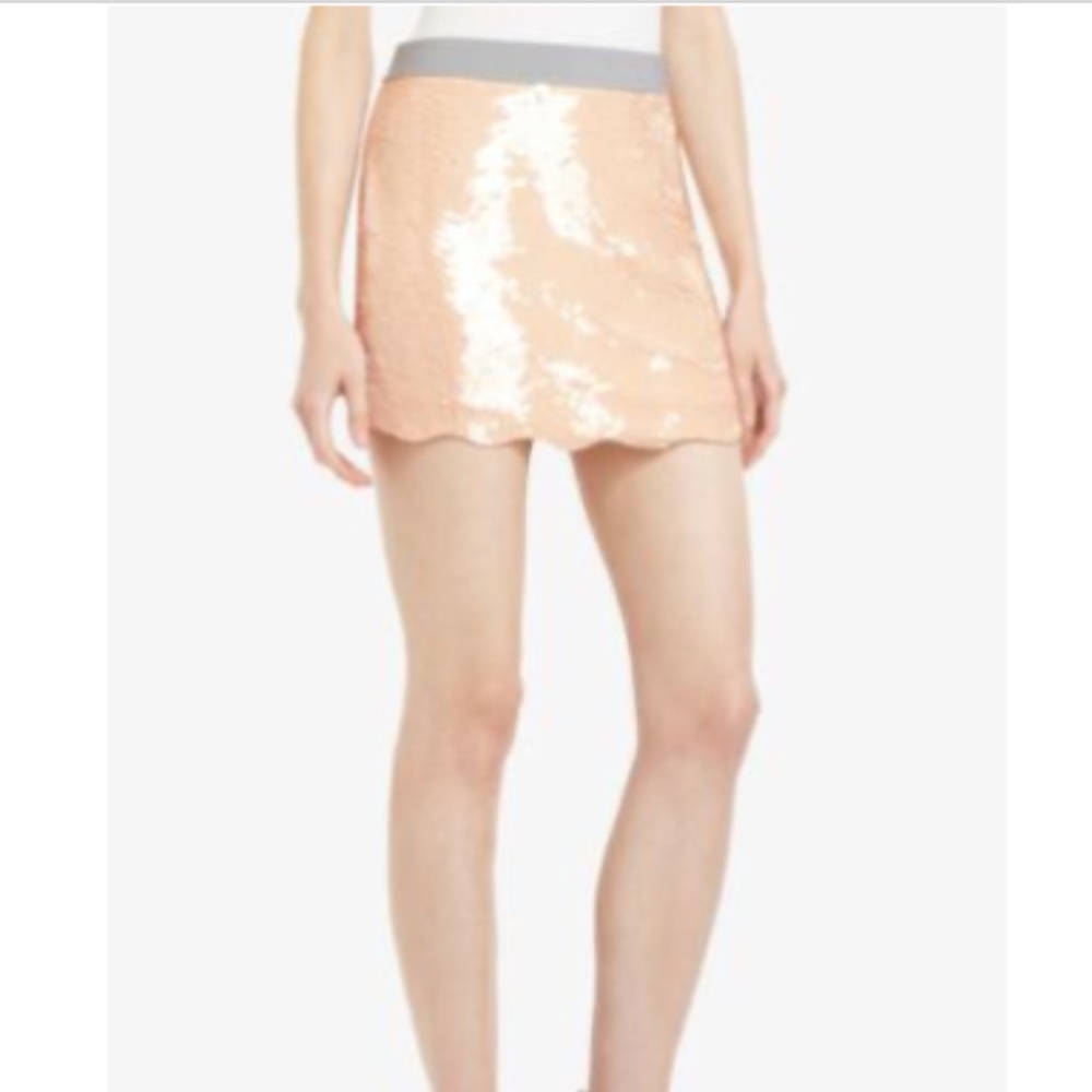 BCBGGeneration Michaela Sequined Mini Rose Size XS - Picture 6 of 8